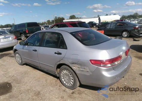 2004 Honda Accord 2.4 Dx из США, поврежденный, VIN 1HGCM56154A032586